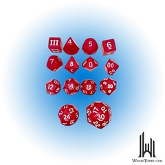 DCC 14-DIE SET OPAQUE RED